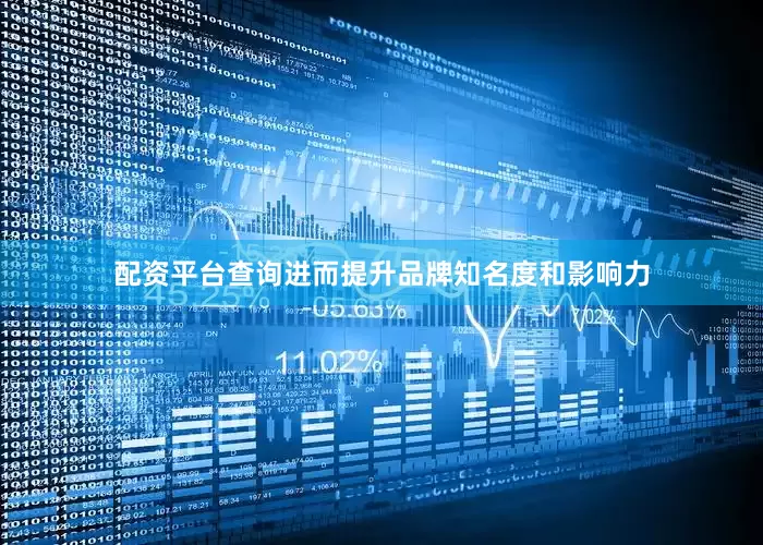 配资平台查询进而提升品牌知名度和影响力